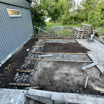 Demolition underway!